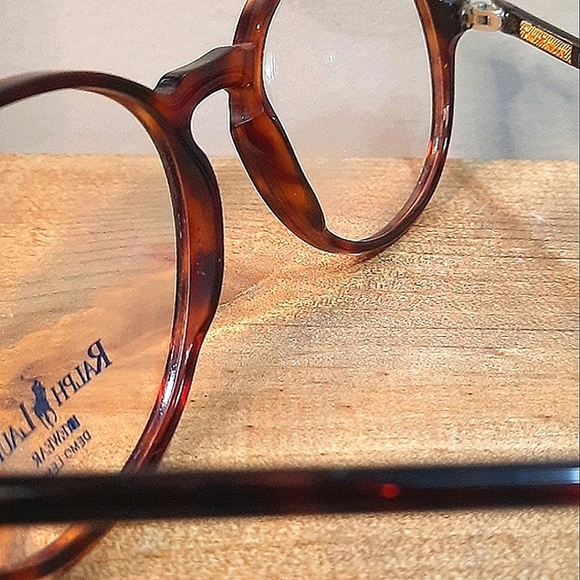 VINTAGE Polo Ralph Lauren 523 Eyeglass Frame, Rx'able, NEW glasses 55-17-140 - Picture 6 of 7